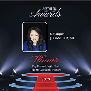 Dr. J named Aesthetic Everything Awards 2019 Top Dermatologist East